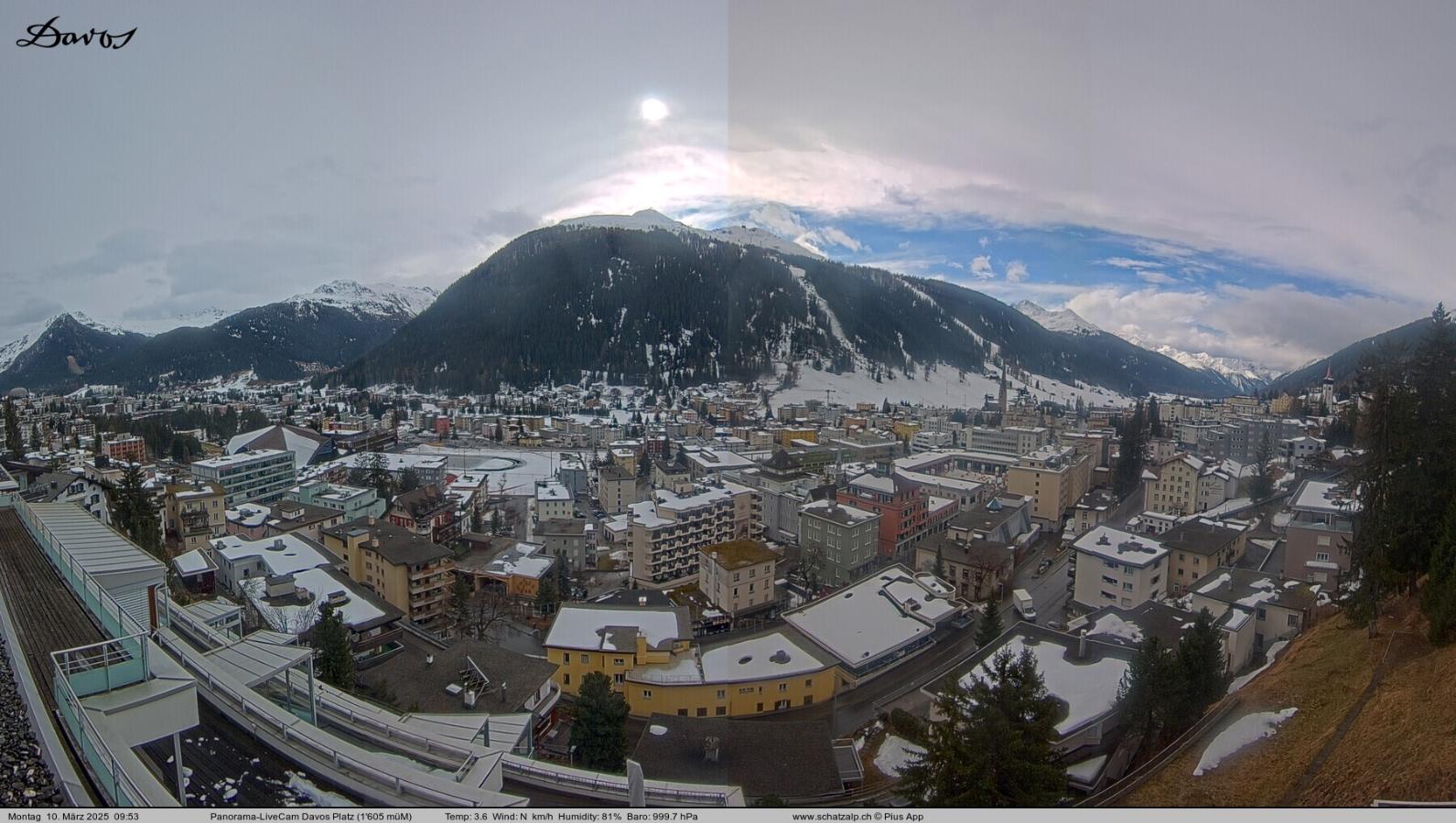 Webcam Davos Jakobshorn: Davos Platz