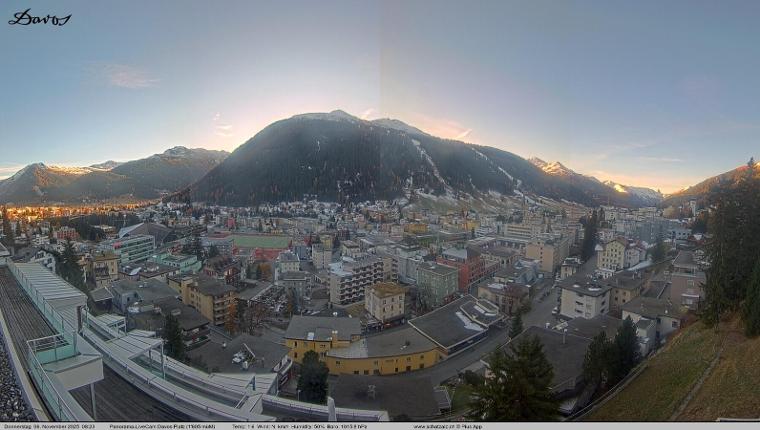 Webcam Davos Jakobshorn: Davos Platz