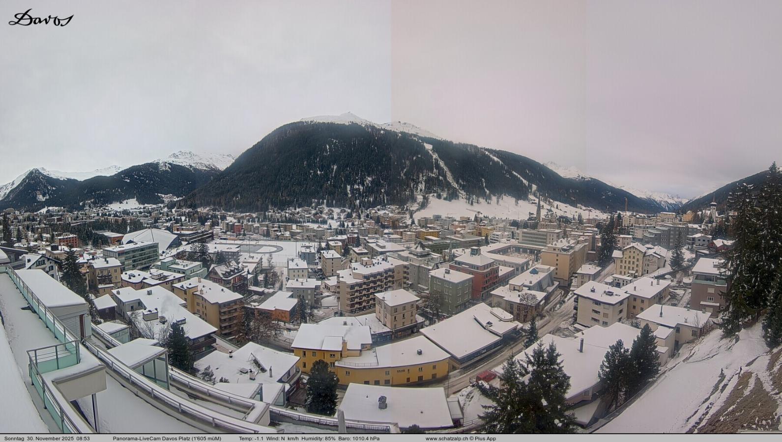 Webcam Davos Jakobshorn: Davos Platz