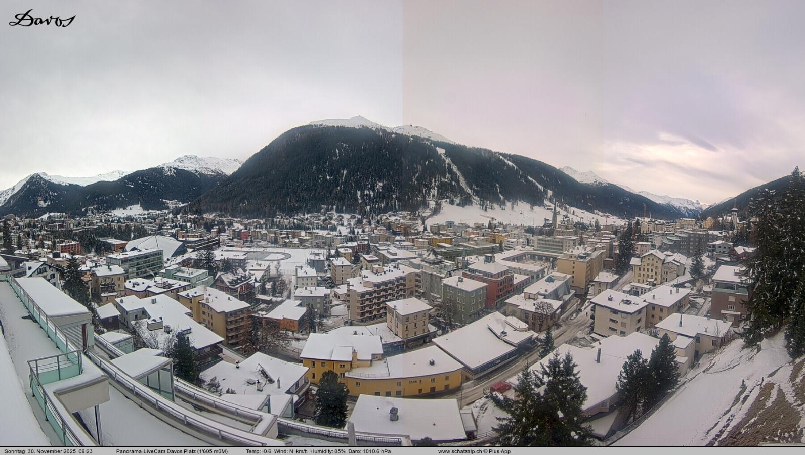 Webcam Davos Jakobshorn: Davos Platz