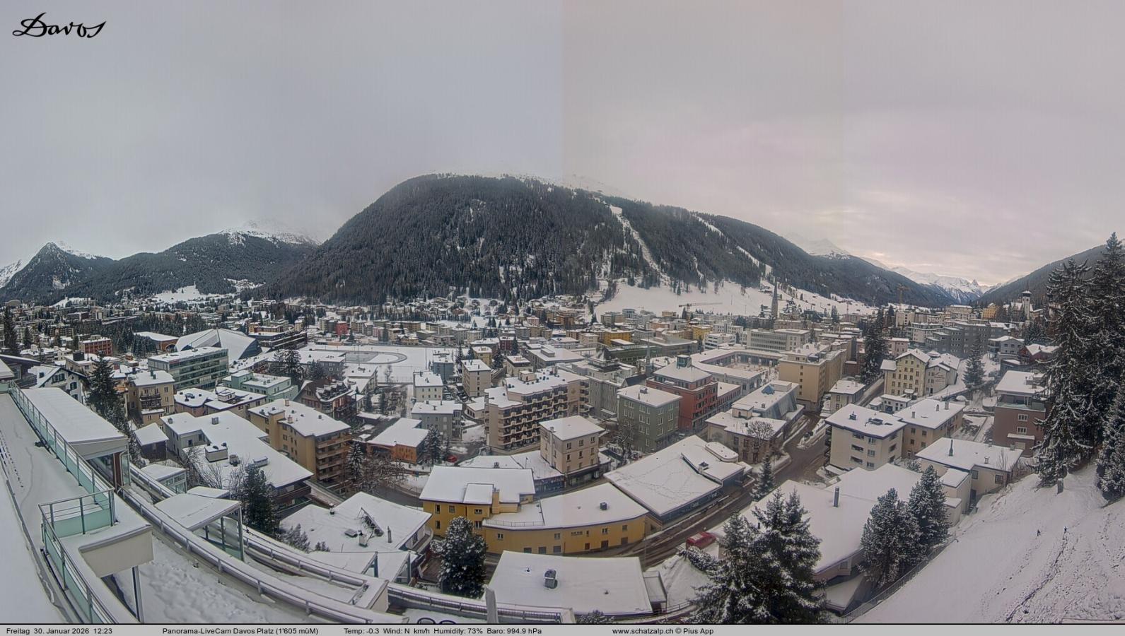 Webcam Davos Jakobshorn: Davos Platz