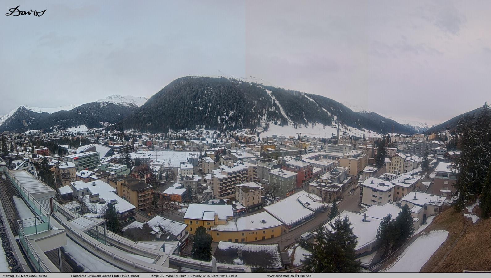 Webcam Davos Jakobshorn: Davos Platz
