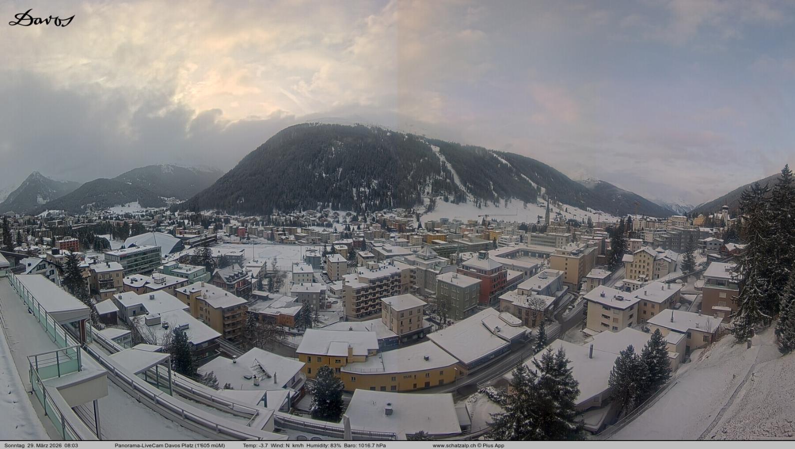 Webcam Davos Jakobshorn: Davos Platz