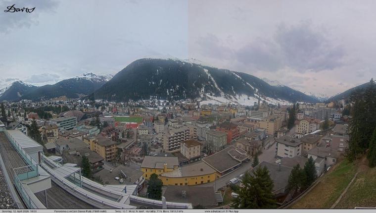 Webcam Davos Jakobshorn: Davos Platz