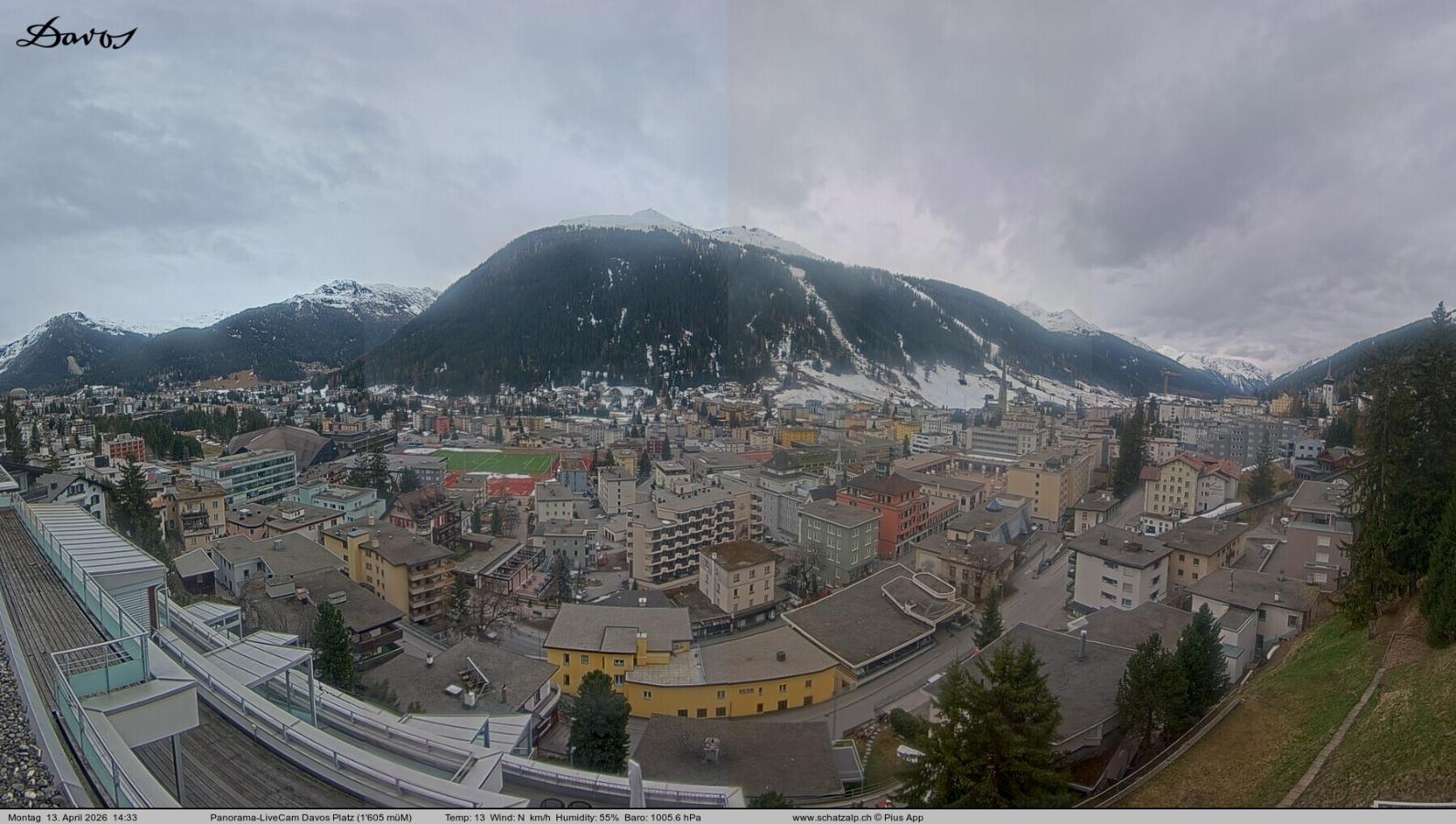 Webcam Davos Jakobshorn: Davos Platz