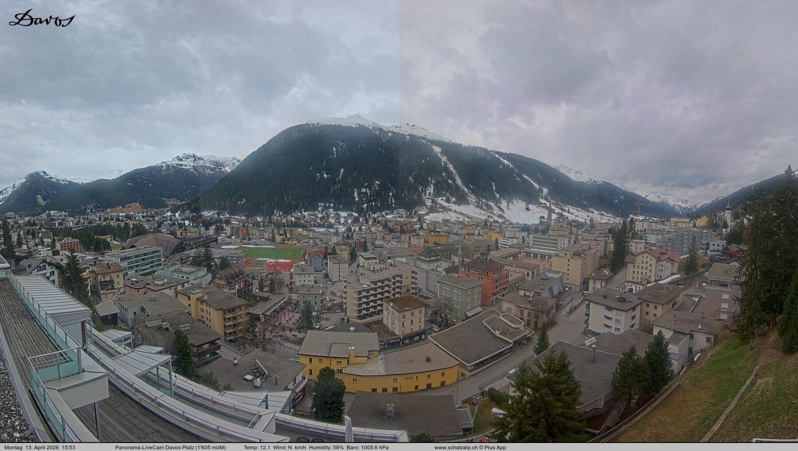 Webcam Davos Jakobshorn: Davos Platz