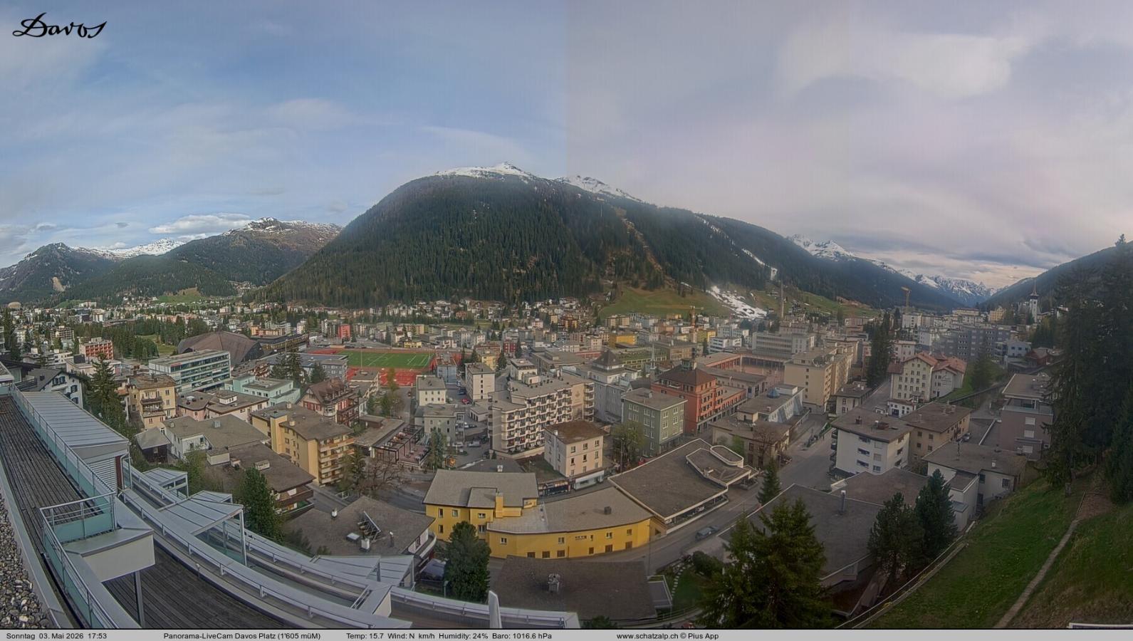 Webcam Davos Jakobshorn: Davos Platz