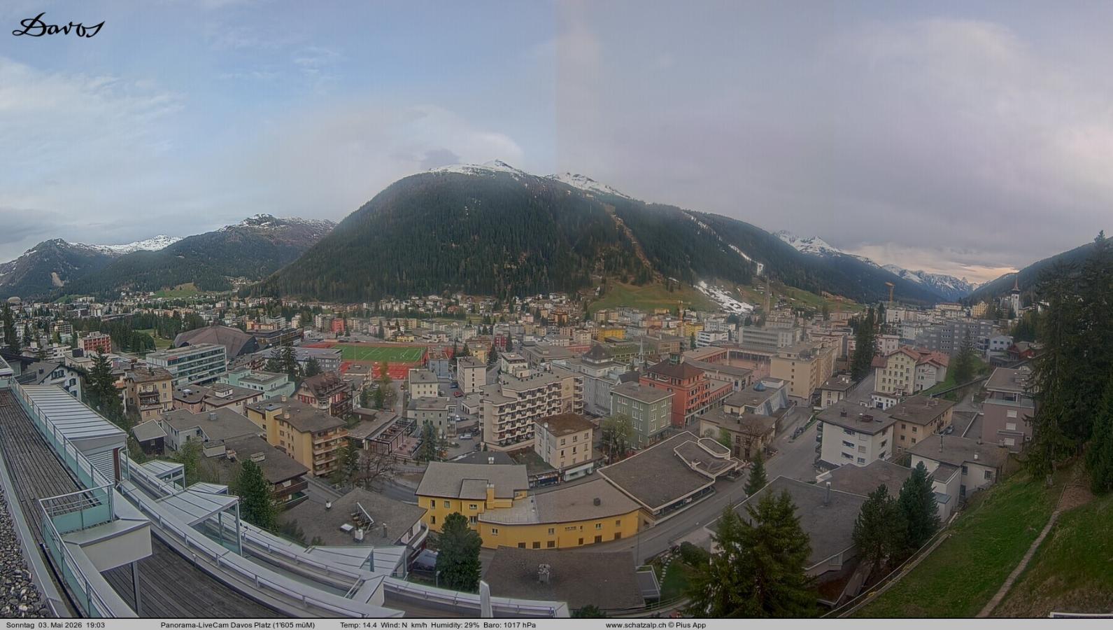 Webcam Davos Jakobshorn: Davos Platz