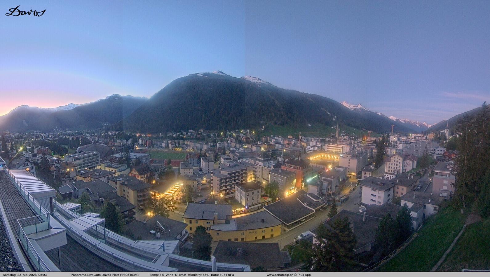 Webcam Davos Jakobshorn: Davos Platz