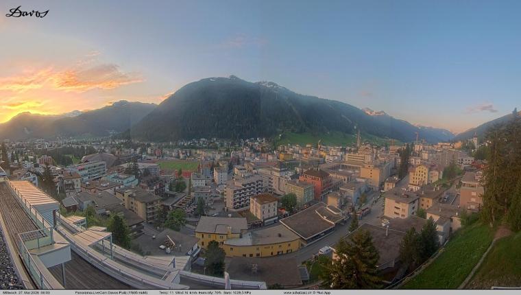 Webcam Davos Jakobshorn: Davos Platz