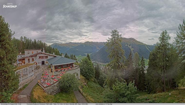 Webcam Davos Jakobshorn: Jschalp Richtung Schatzalp