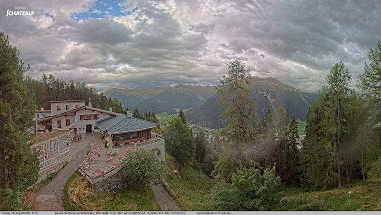 Webcam Davos Jakobshorn: Jschalp Richtung Schatzalp