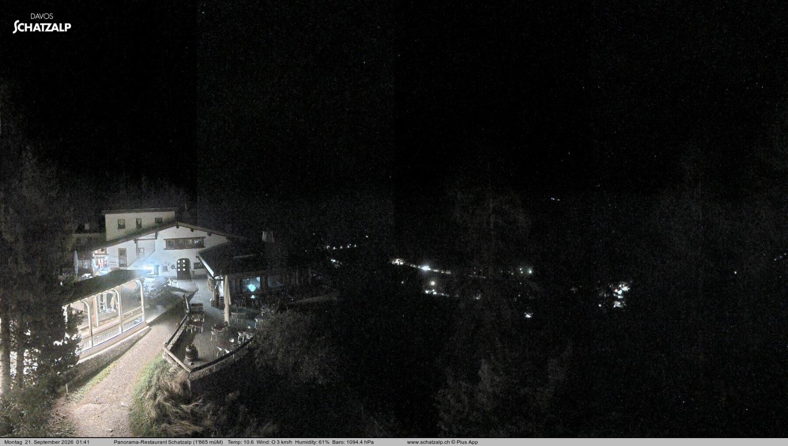 Webcam Davos Jakobshorn: Jschalp Richtung Schatzalp