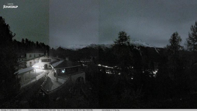 Webcam Davos Jakobshorn: Jschalp Richtung Schatzalp