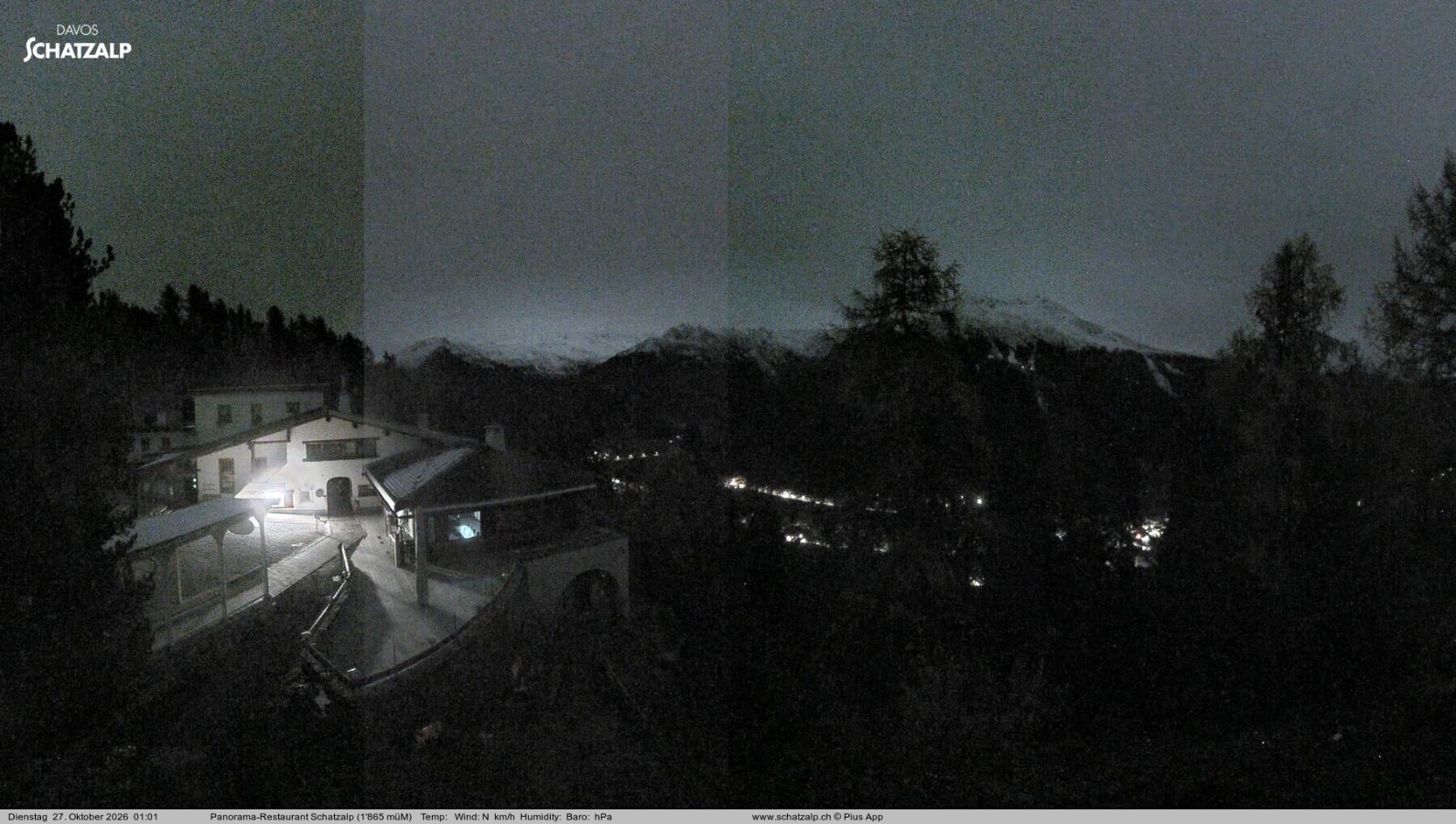 Webcam Davos Jakobshorn: Jschalp Richtung Schatzalp