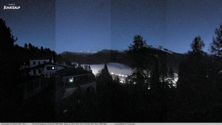 Webcam Davos Jakobshorn: Jschalp Richtung Schatzalp