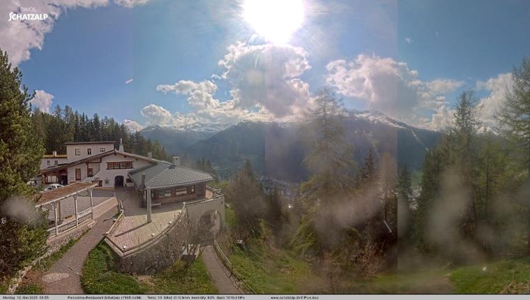 Webcam Davos Jakobshorn: Jschalp Richtung Schatzalp