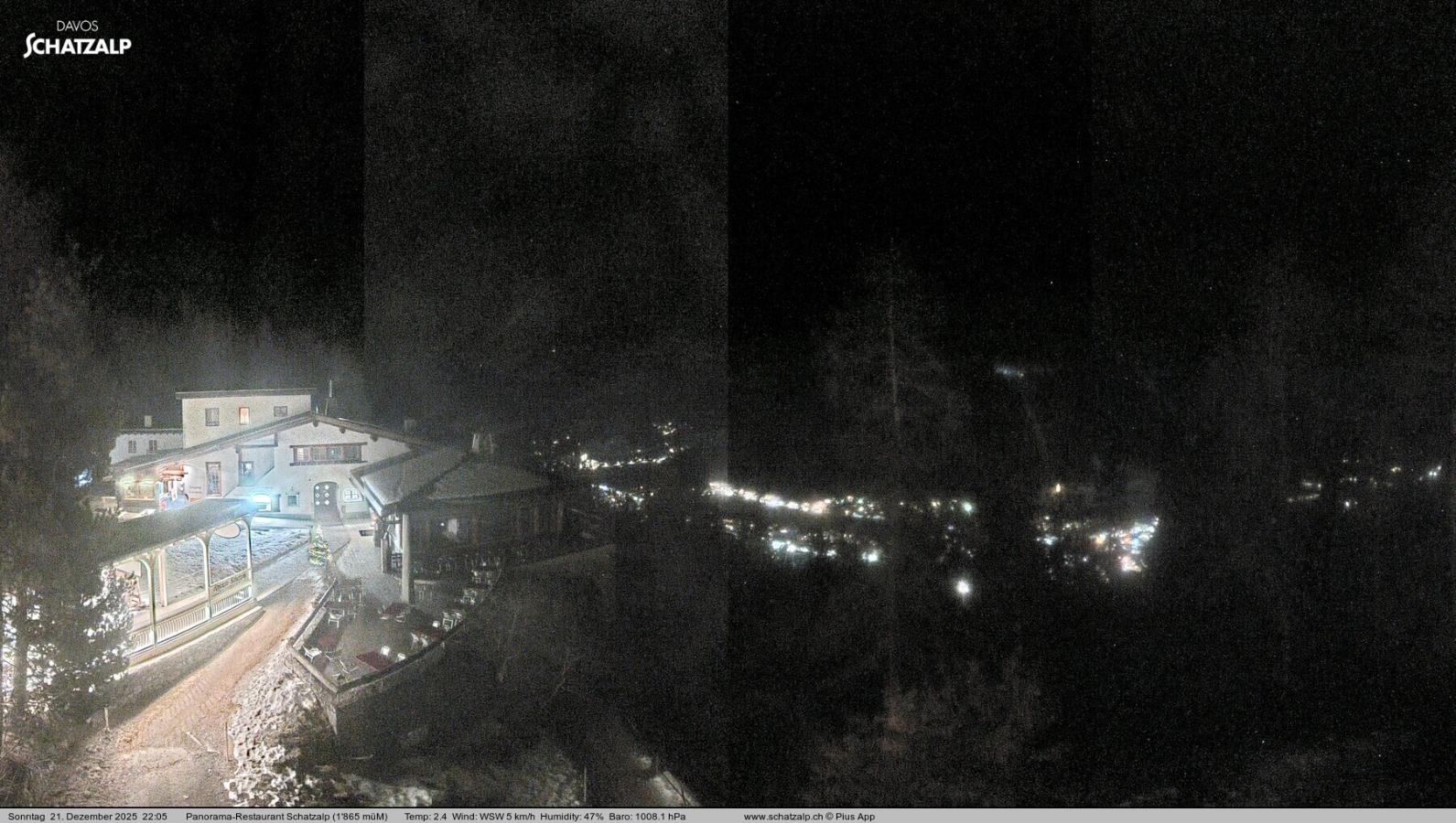 Webcam Davos Jakobshorn: Jschalp Richtung Schatzalp