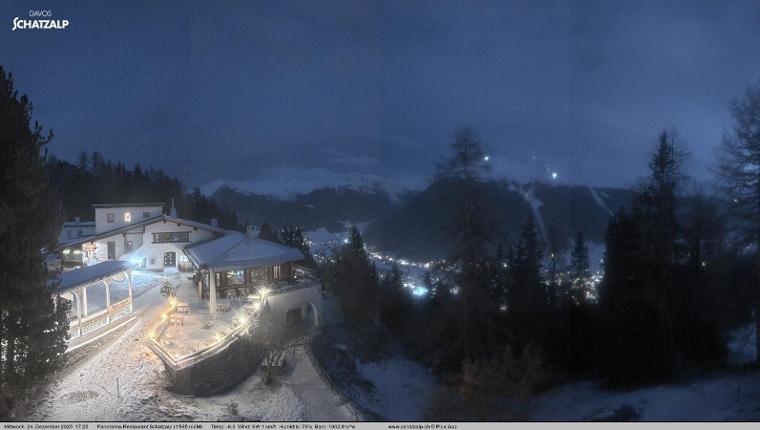 Webcam Davos Jakobshorn: Jschalp Richtung Schatzalp