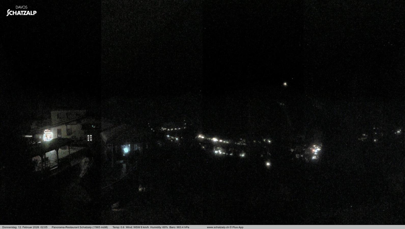 Webcam Davos Jakobshorn: Jschalp Richtung Schatzalp