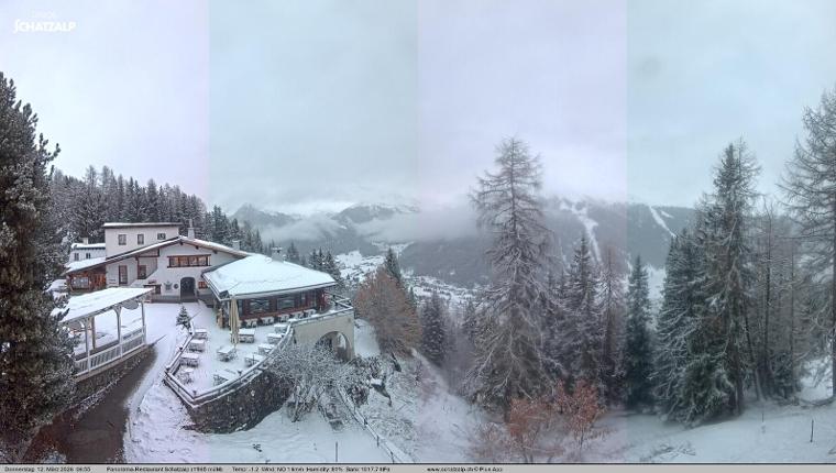 Webcam Davos Jakobshorn: Jschalp Richtung Schatzalp