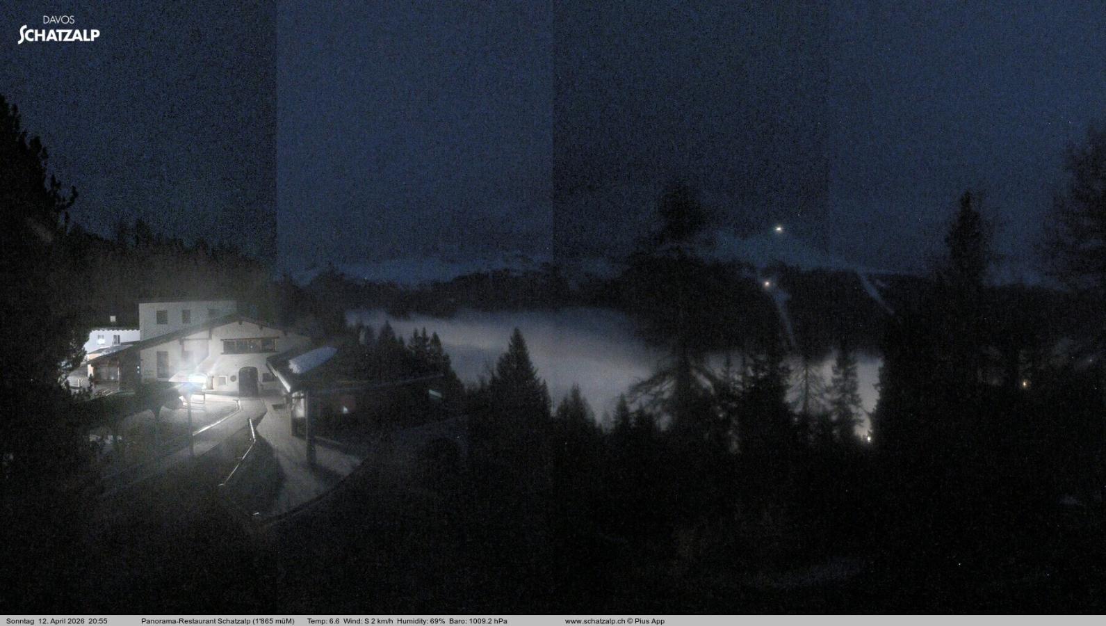 Webcam Davos Jakobshorn: Jschalp Richtung Schatzalp