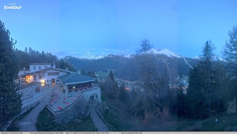 Webcam Davos Jakobshorn: Jschalp Richtung Schatzalp