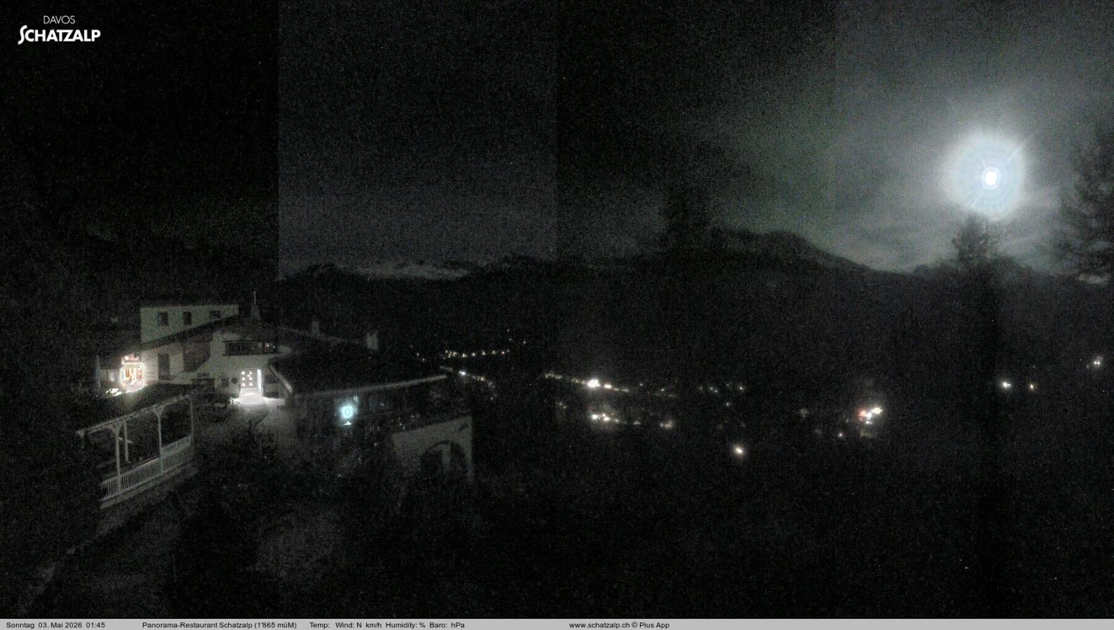 Webcam Davos Jakobshorn: Jschalp Richtung Schatzalp