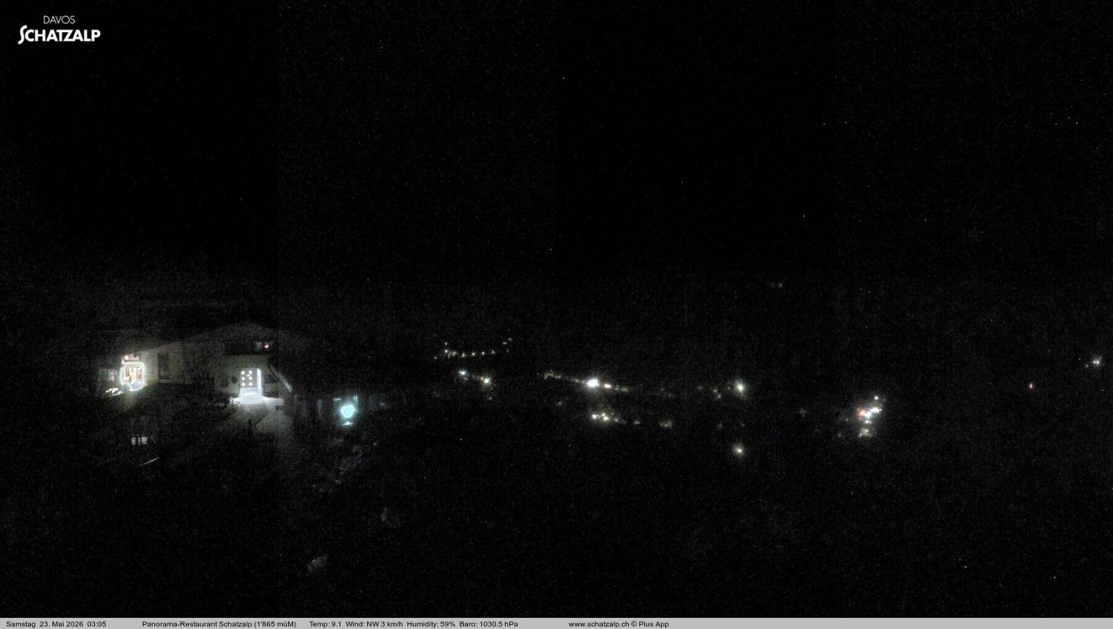 Webcam Davos Jakobshorn: Jschalp Richtung Schatzalp