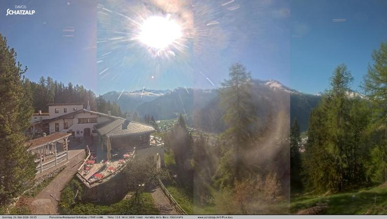 Webcam Davos Jakobshorn: Jschalp Richtung Schatzalp