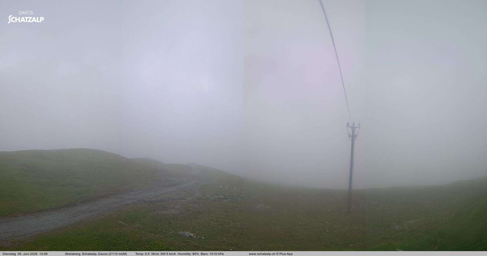 Webcam Davos Jakobshorn: Strela Berg