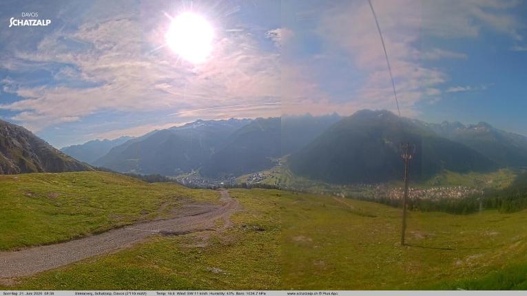 Webcam Davos Jakobshorn: Strela Berg