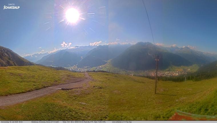 Webcam Davos Jakobshorn: Strela Berg