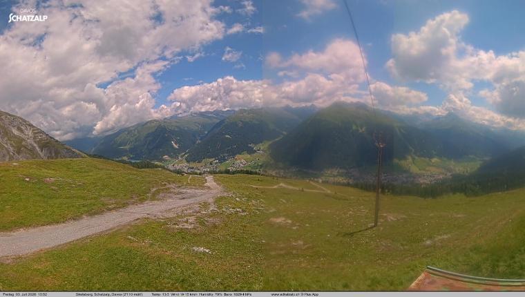 Webcam Davos Jakobshorn: Strela Berg