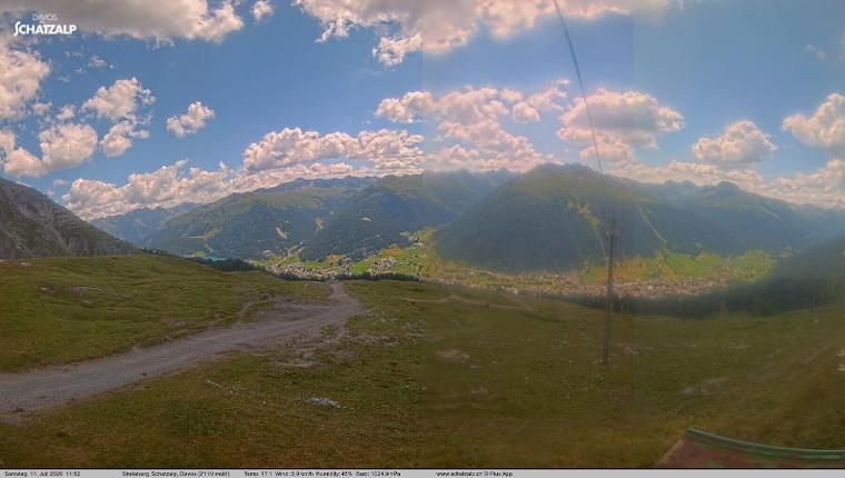 Webcam Davos Jakobshorn: Strela Berg