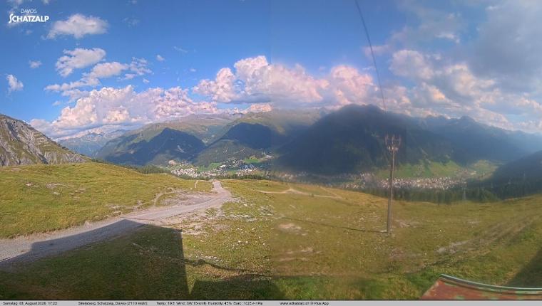 Webcam Davos Jakobshorn: Strela Berg