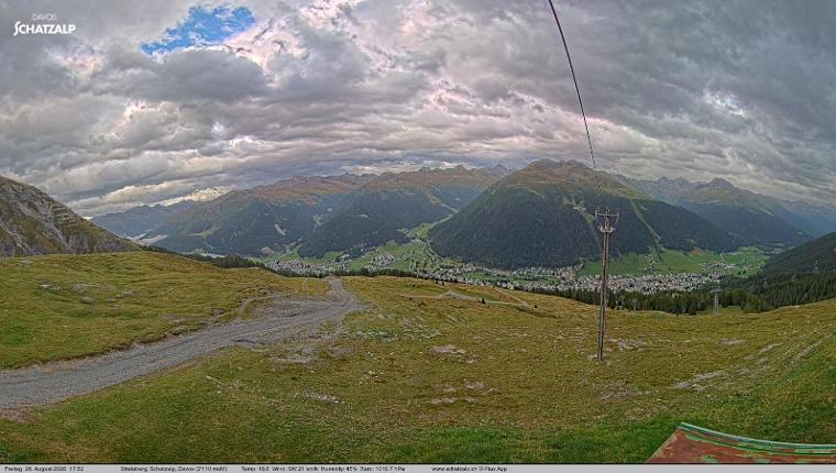 Webcam Davos Jakobshorn: Strela Berg