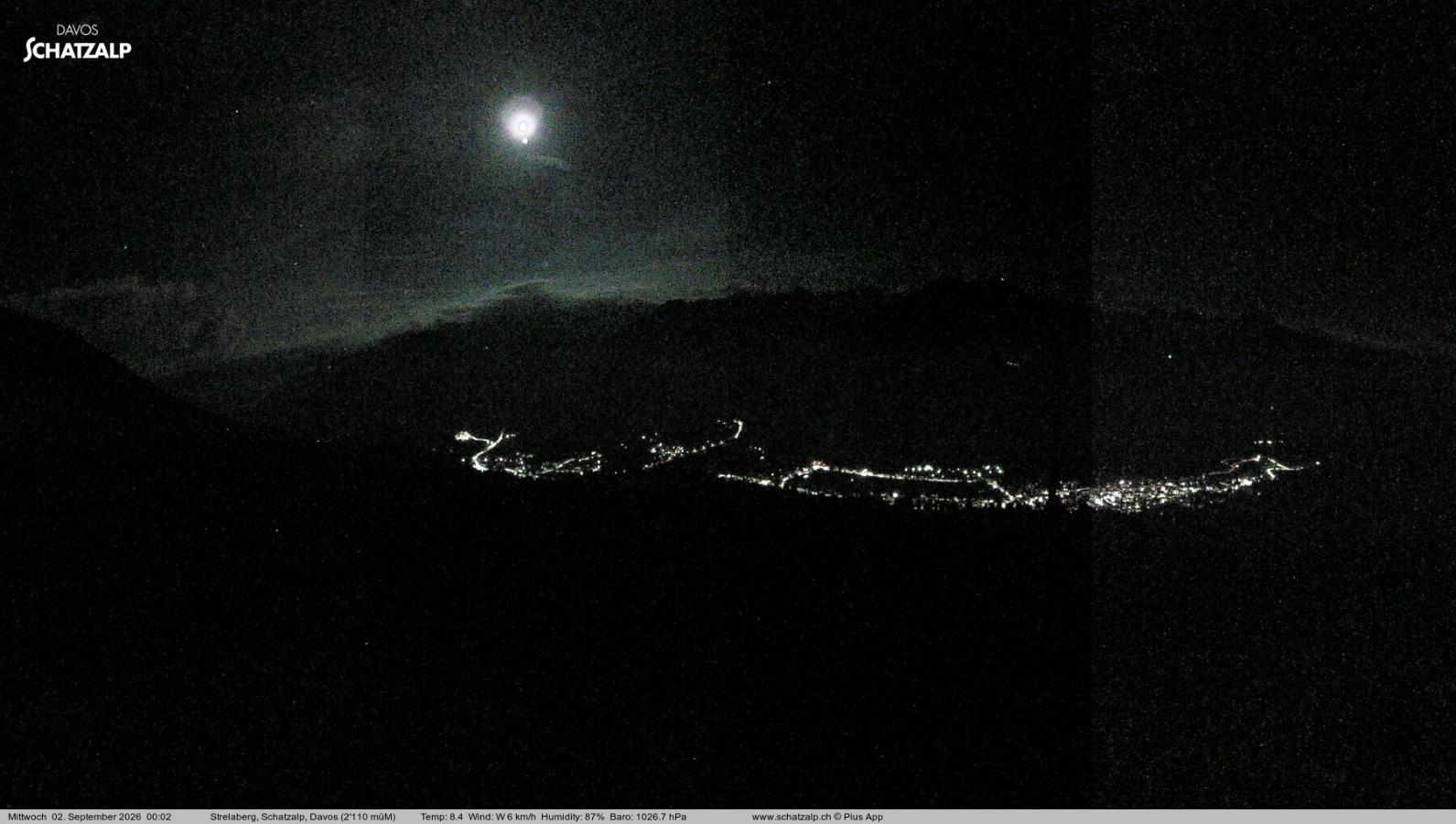 Webcam Davos Jakobshorn: Strela Berg