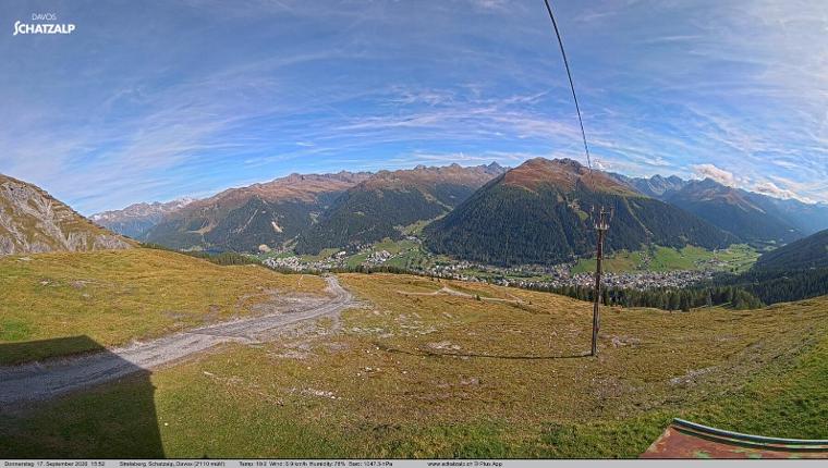 Webcam Davos Jakobshorn: Strela Berg
