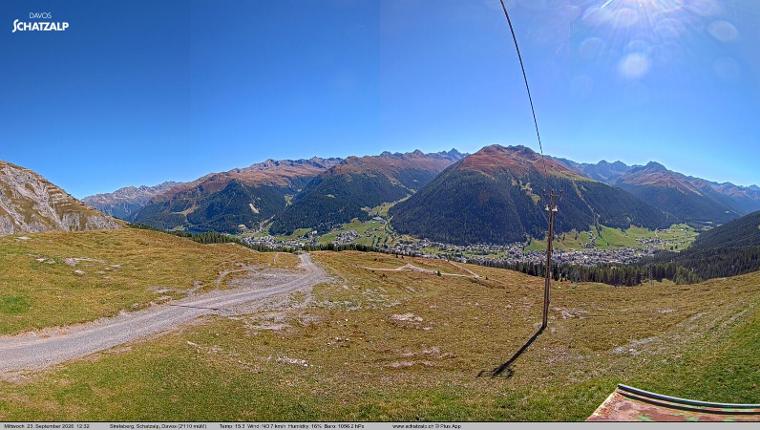Webcam Davos Jakobshorn: Strela Berg