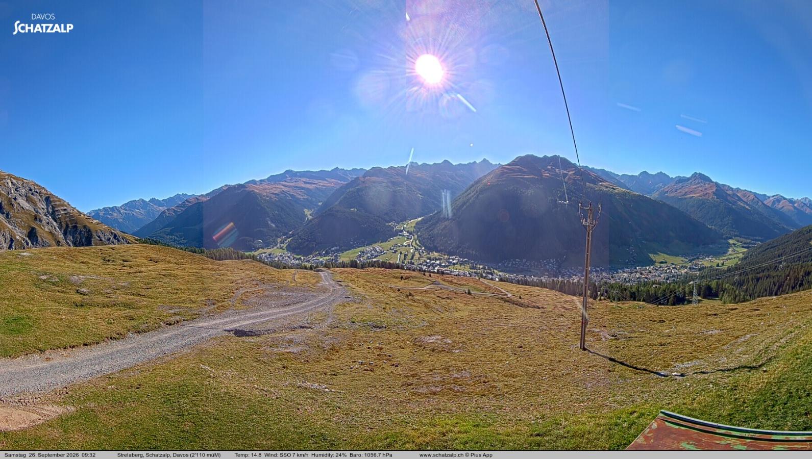 Webcam Davos Jakobshorn: Strela Berg