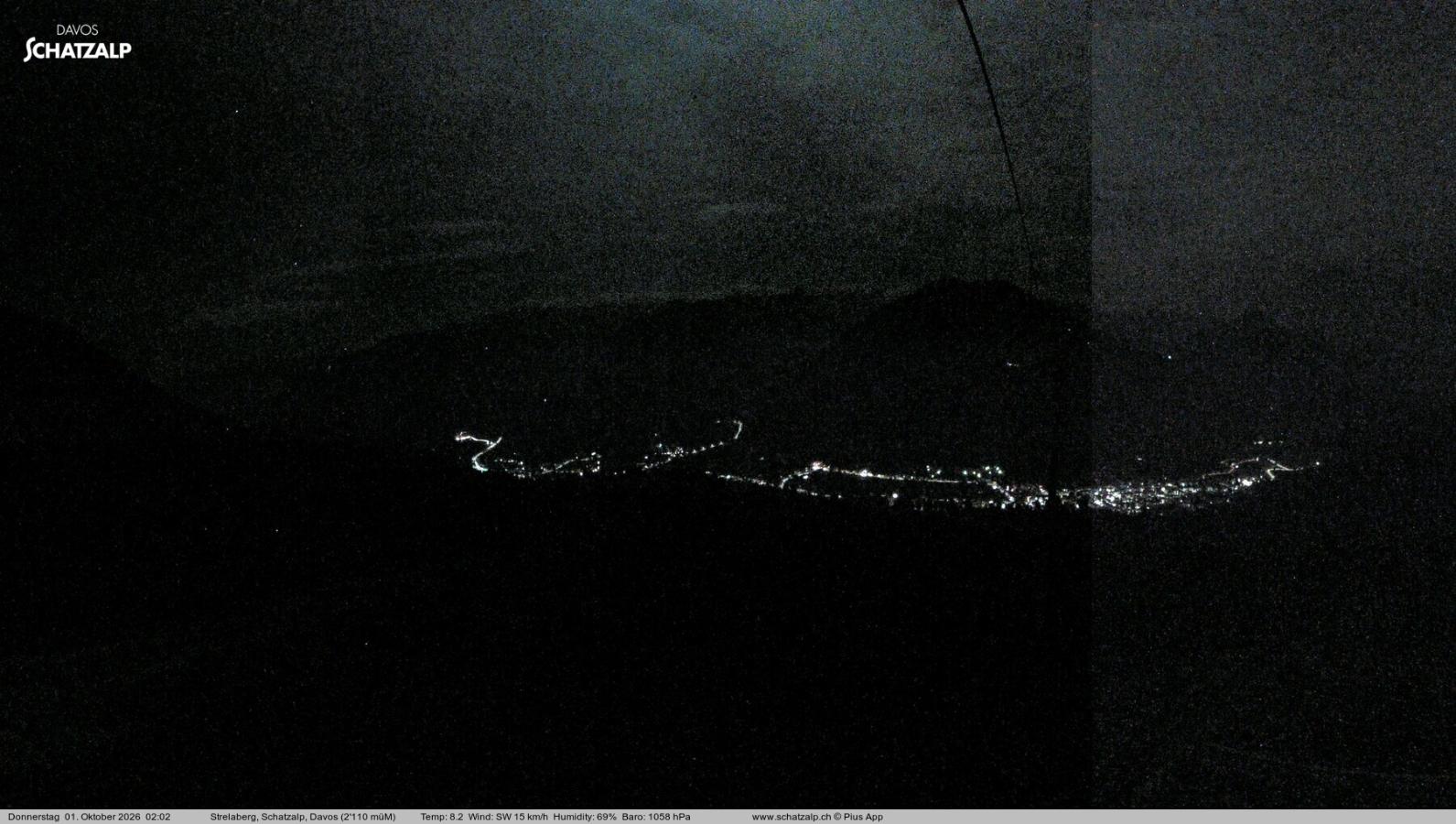 Webcam Davos Jakobshorn: Strela Berg