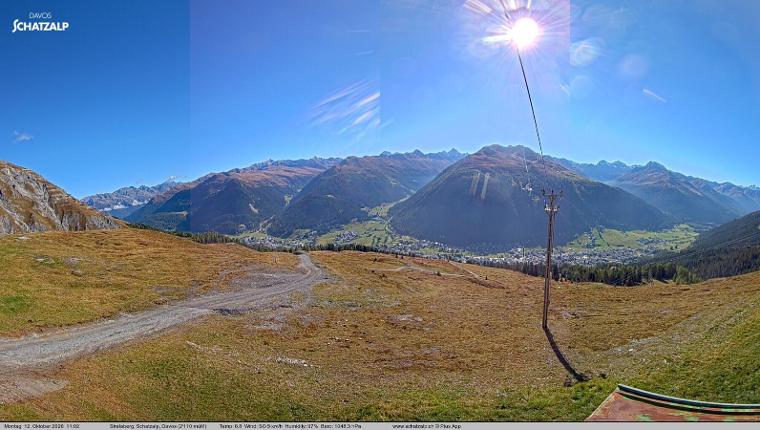 Webcam Davos Jakobshorn: Strela Berg