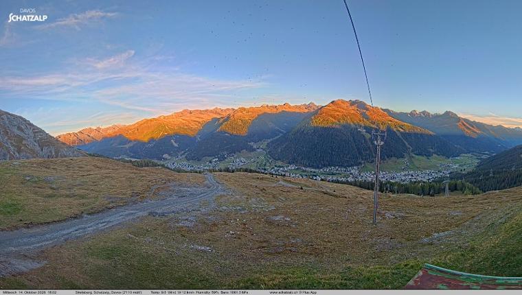 Webcam Davos Jakobshorn: Strela Berg
