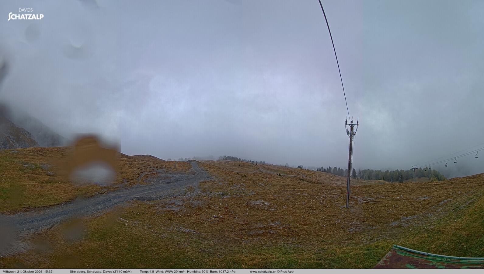 Webcam Davos Jakobshorn: Strela Berg