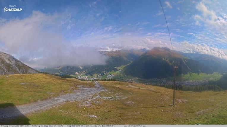 Webcam Davos Jakobshorn: Strela Berg