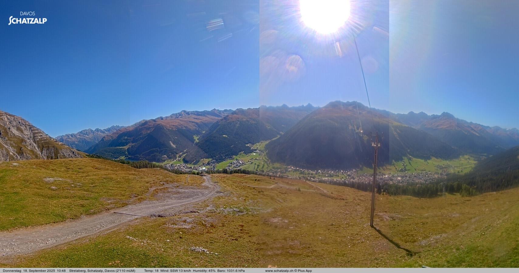 Webcam Davos Jakobshorn: Strela Berg