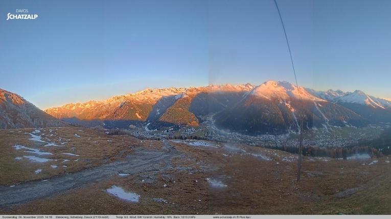 Webcam Davos Jakobshorn: Strela Berg