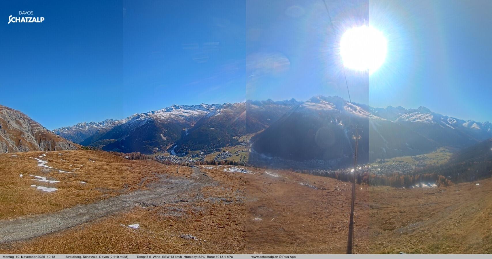 Webcam Davos Jakobshorn: Strela Berg