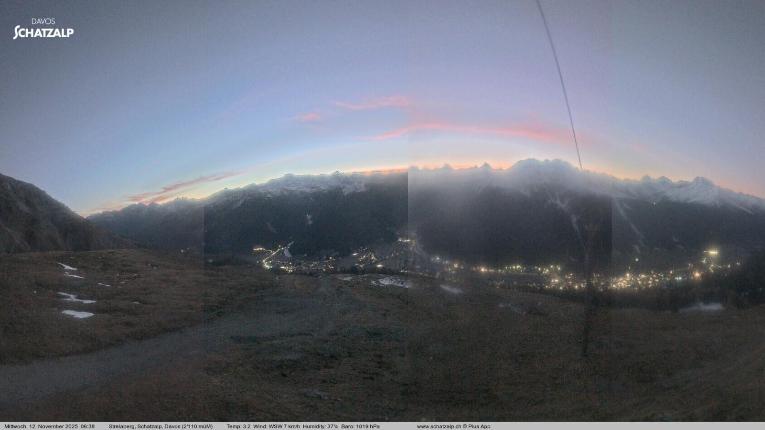 Webcam Davos Jakobshorn: Strela Berg